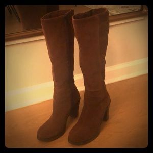 La Canadienne Waterproof Brown Suede Boots